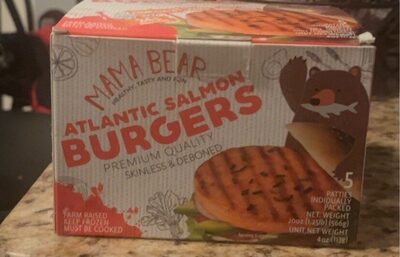 Atlantic Salmon Burgers