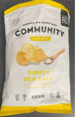 Simply Sea Salt Flavored Kettle Cooked Potato Chips