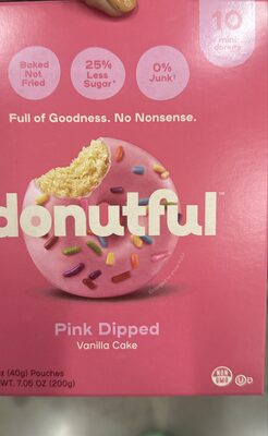 Pink Dipped Vanilla Cake