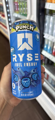Ryse Fuel Energy Sour Blue Raspberry