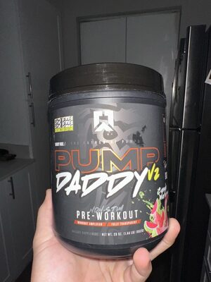 Pre workout front packaging