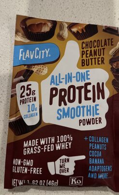 Chocolate Peanut Butter All-In-One Protein Smoothie Powder