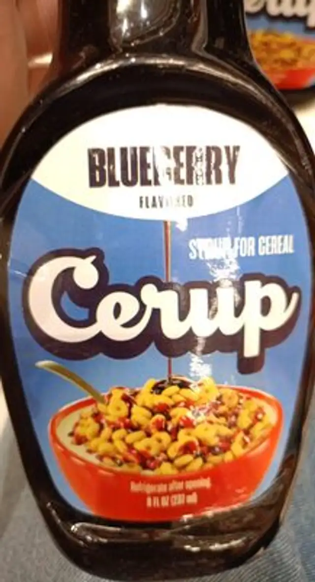 SYRUP FOR GEREAL BLUEBERRY