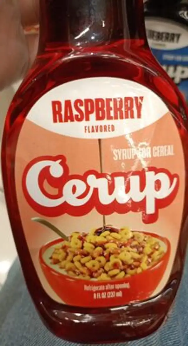 SYRUP FOR CEREAL RASPBERRY