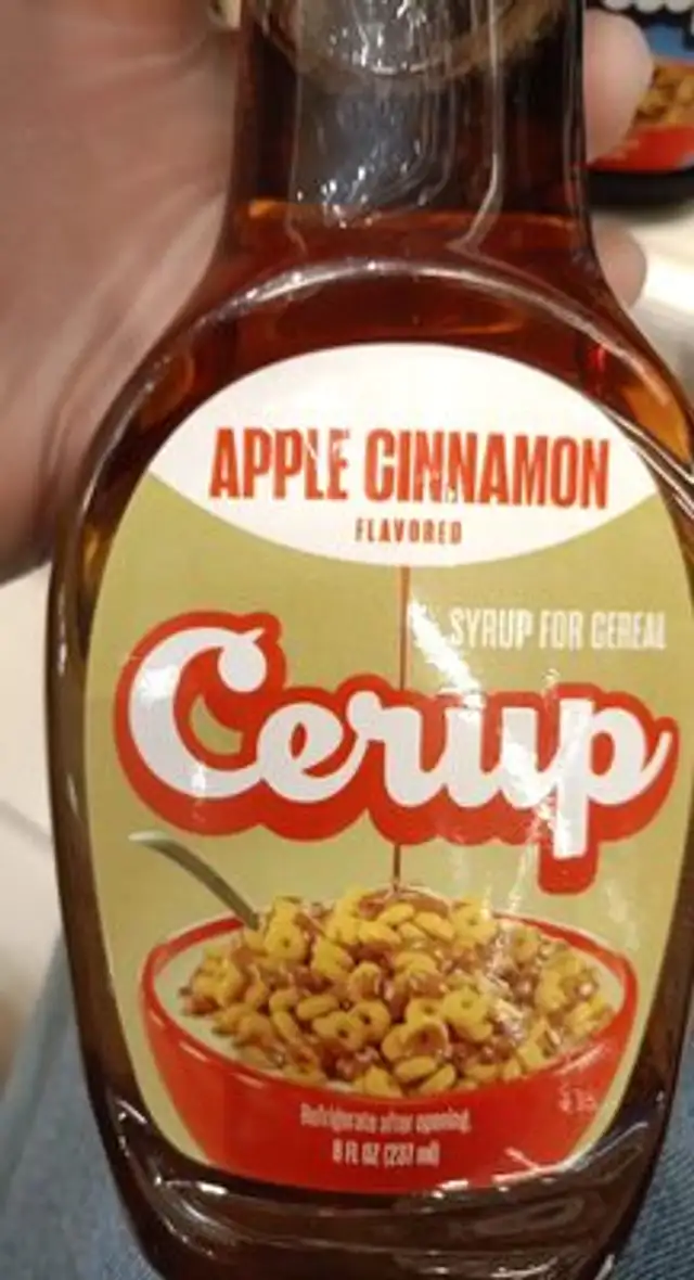 SYRUP FOR GEREAL APPLE GINNAMCH