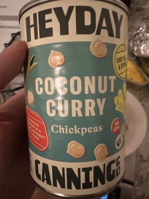 COCONUT CURRY Chickpeas