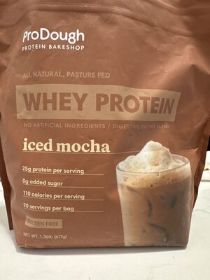 ProDough Whey Protein Iced Mocha
