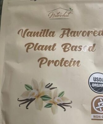 Vanilla  flavored plant based protien