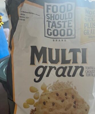 Multigrain Tortilla Chips front packaging