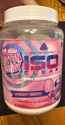 ISO Clear - Whey Protein Isolate - Cherry Berry front packaging