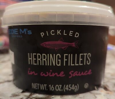 Pickled Herring Filets In Wine Sauce