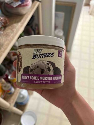 Rory's Cookie Monster Madness Cashew Butter