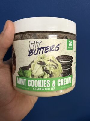 Mint Cookies & Cream Cashew Butter