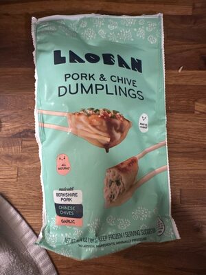 Pork & Chive Dumplings