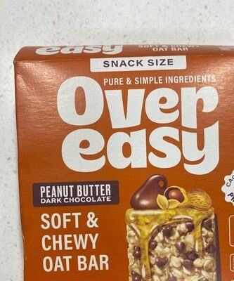 Peanut Butter Dark Chocolate Soft & Chewy Oat Bar