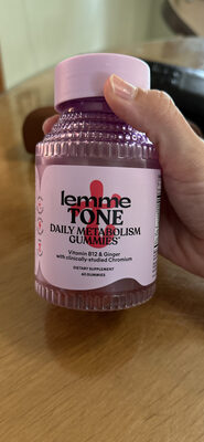 Daily Metabolism Gummies front packaging