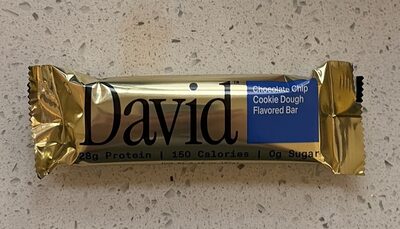 Chocolate Chip Cookie Dough Flavored Bar