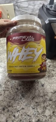 Whey front packaging