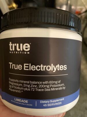 True Electrolytes