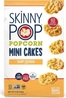 Mini Cakes Sharp Cheddar Popcorn
