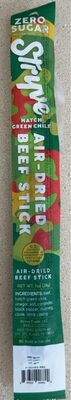 Hatch Green Chile Air-Dried Beef Stick