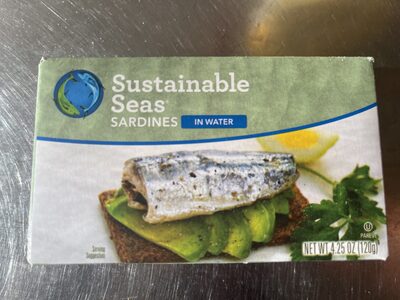 Sardines In Water front packaging