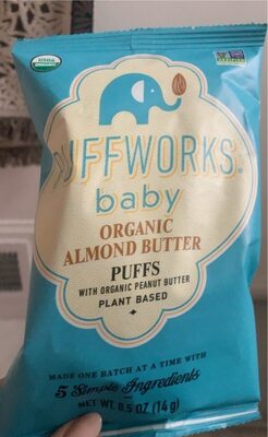 Puffworks Baby Organic Almond Butter Puffs