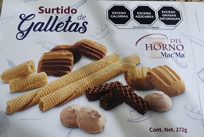 Surtido de galletas – del horno front packaging