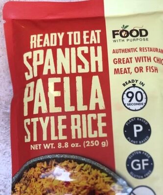 Ready to Eat Spanish Paella Rice