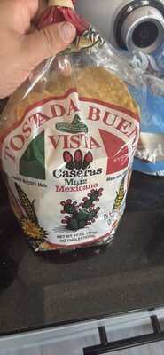 Tostadas Buena Vista Caseras Maíz Mexicano