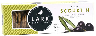 Lark Fine Foods - Olive Scourtin Savory Biscuits, 7oz (200g)
