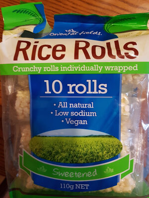 Rice Rolls front packaging
