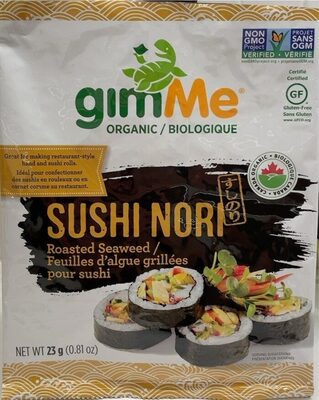 Organic Roasted Seaweed - Sushi Nori