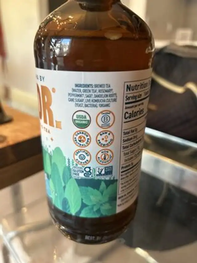 Unknown ingredients label