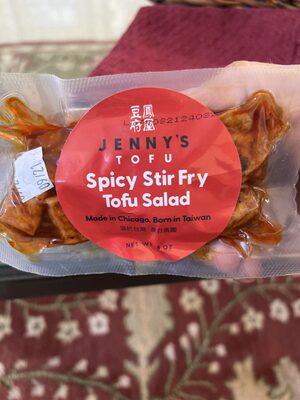 Spicy Stir Fry Tofu Salad