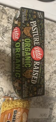 Organic Pasture Raised Organic 12 Medium Eggs Grade A