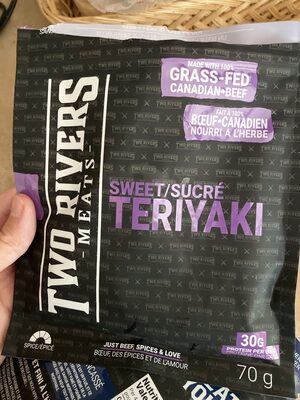 Sweet Teriyaki Beef Jerky front packaging