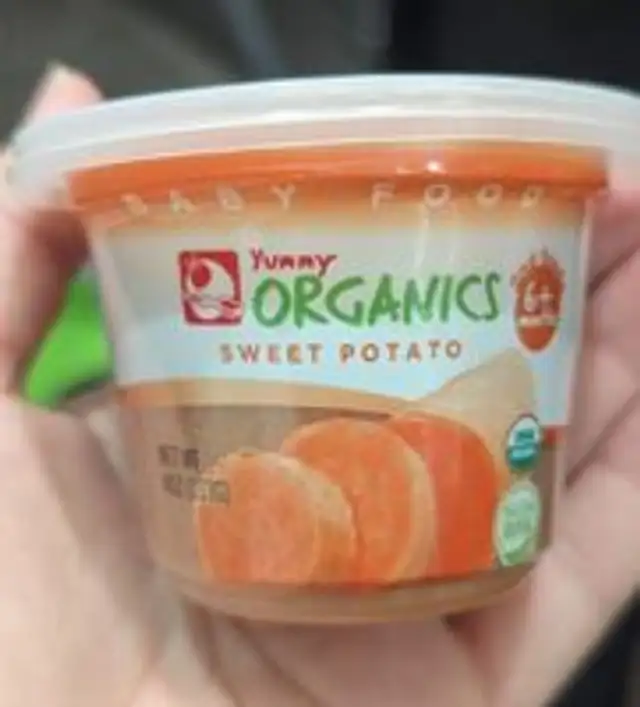 Organic Sweet Potato Baby Food