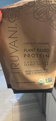 PLANT BASED PROTEIN CHOCOLATE PEANUT BUTTER FLAVORED