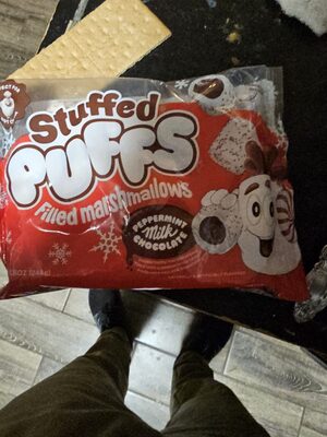 Peppermint Chocolate Filled Marshamllows