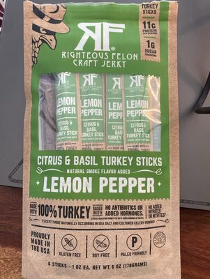 Citrus And Basil Turkey Sticks