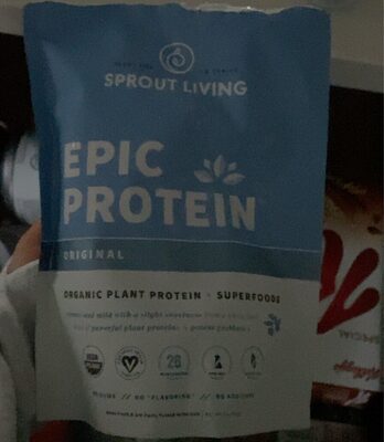 Epic Protein Original front packaging
