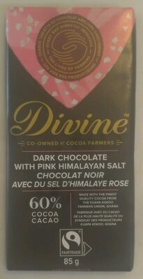 60% Cocoa Dark Chocolate with Oink Himalayan Salt