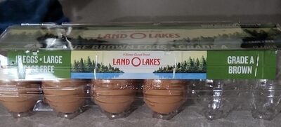 Land O lakes large brown eggs