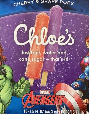 Avengers Cherry & Grape Variety Pops