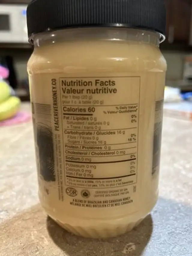 Unknown ingredients label