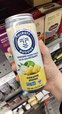 Sparkling Coconut Water Pineapple