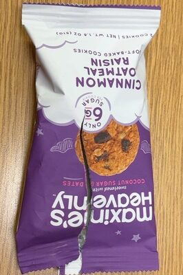 Cinnamon Oatmeal Raisin Vegan Cookies