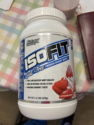 ISOFIT Strawberries and Cream front packaging