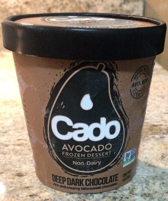 Deep Dark Chocolate Avocado Frozen Dessert